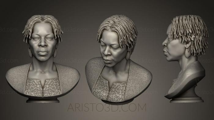 Busts and bas-reliefs of famous people (BUSTC_0549) 3D model for CNC machine